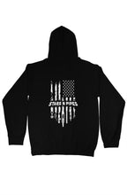 Load image into Gallery viewer, gildan 18500-American Moto/Stars and Pipes hoodie
