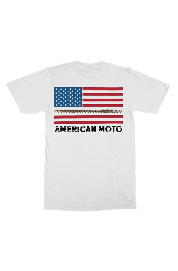 gildan 5000-american moto-moto flag in color